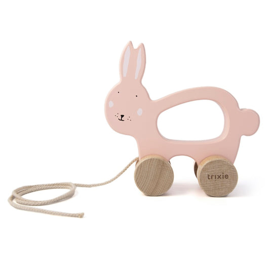 Trixie Pull Along Toy - Rabbit