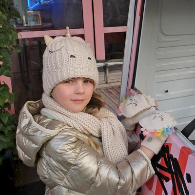 Rockahula  - Rainbow Unicorn Knitted Gloves