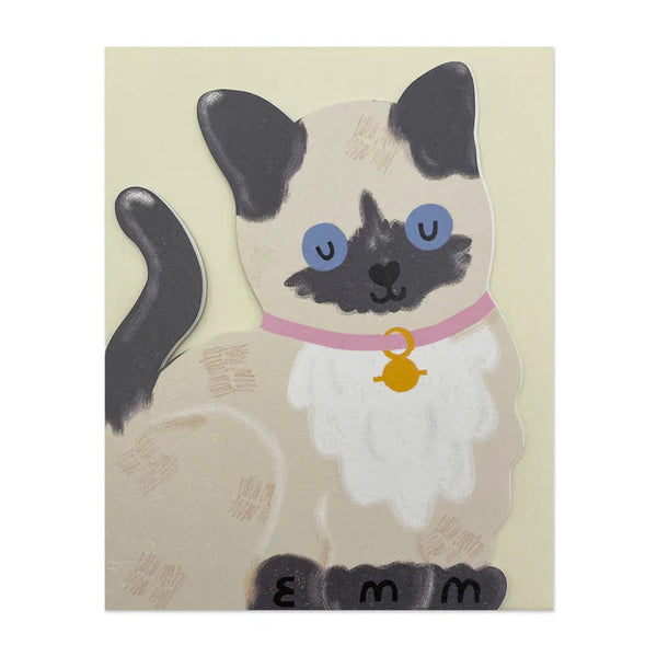 Siamese Kitten Card