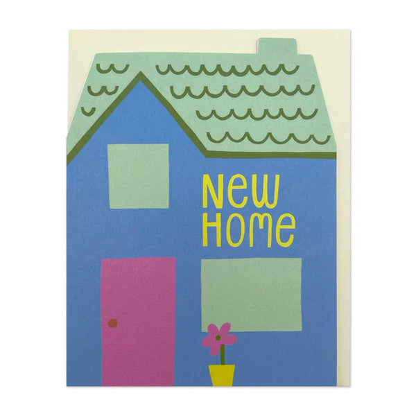 New Home Die-Cut House Card