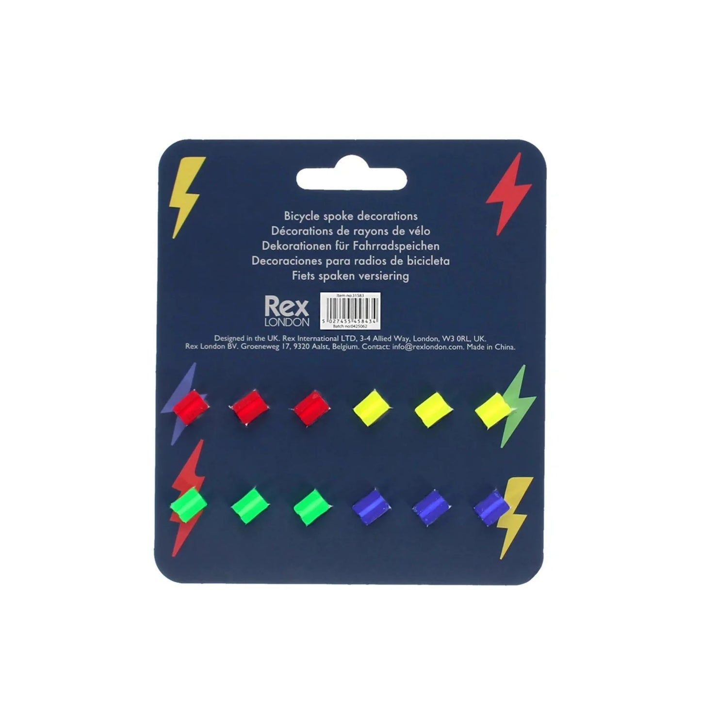 Bicycle Spoke Lightning Bolts