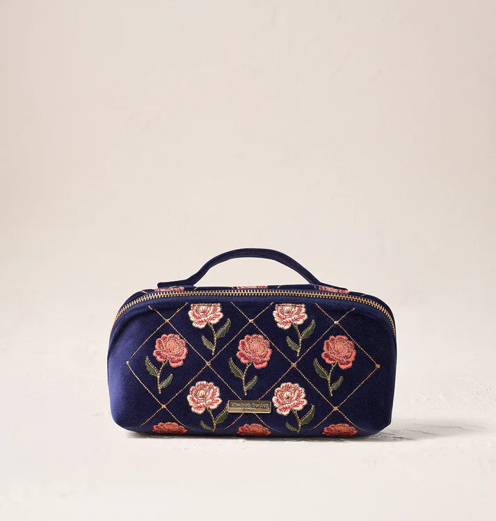 Elizabeth Scarlett Rose Open Flat Makeup Bag