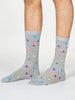 Men's Organic Cotton Rainbow Spots Socks