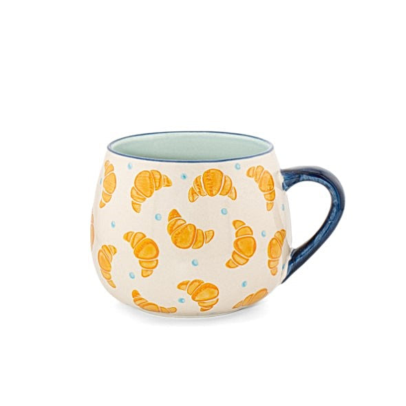 Croissant Stamped Mug