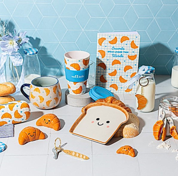 Croissant Stamped Mug