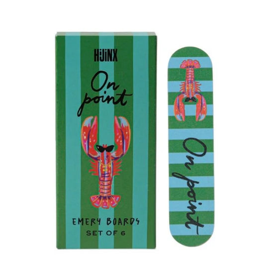 HiJinx - On Point Emery Boards (Set of 6)