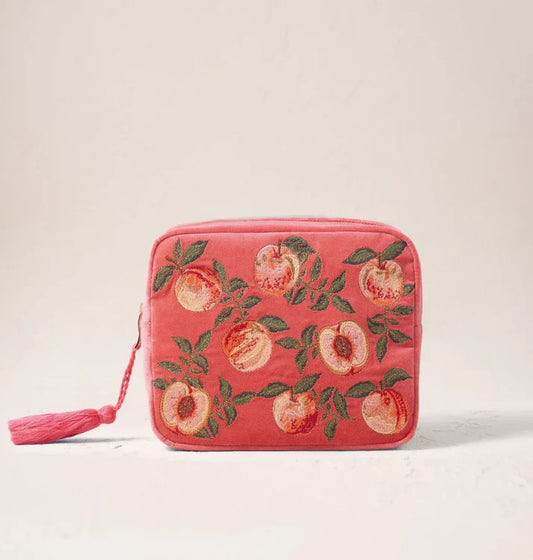 Elizabeth Scarlett - Summer Peach Wash Bag