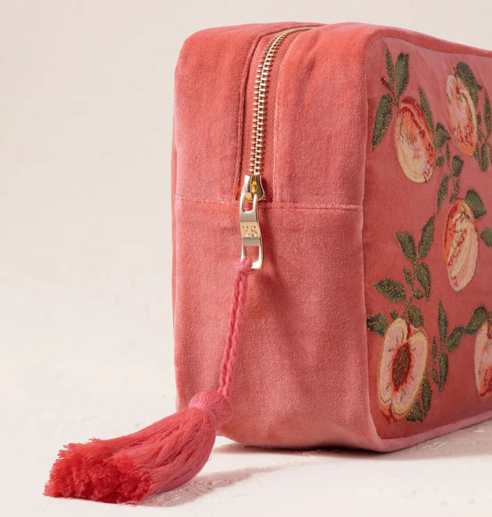 Elizabeth Scarlett - Summer Peach Wash Bag