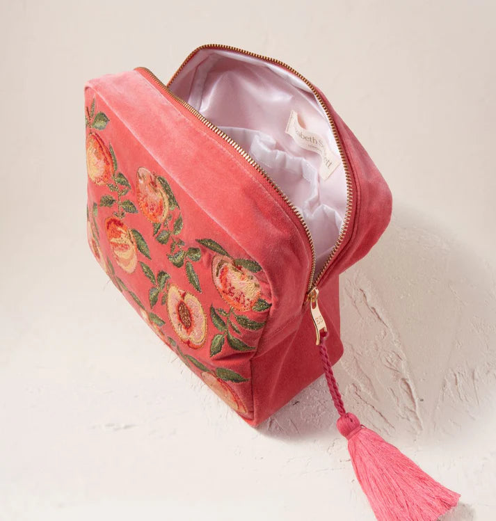 Elizabeth Scarlett - Summer Peach Wash Bag