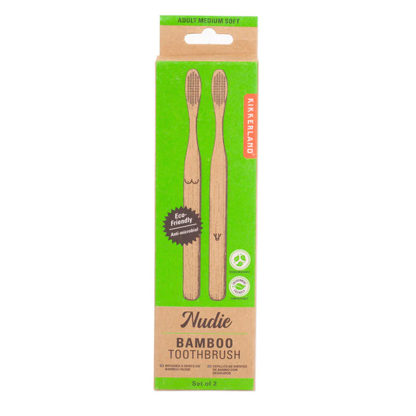 Nudie Bamboo Toothbrush set - His & Hers