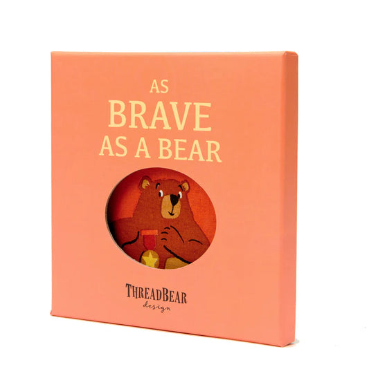 As Brave As a Bear Rag Book