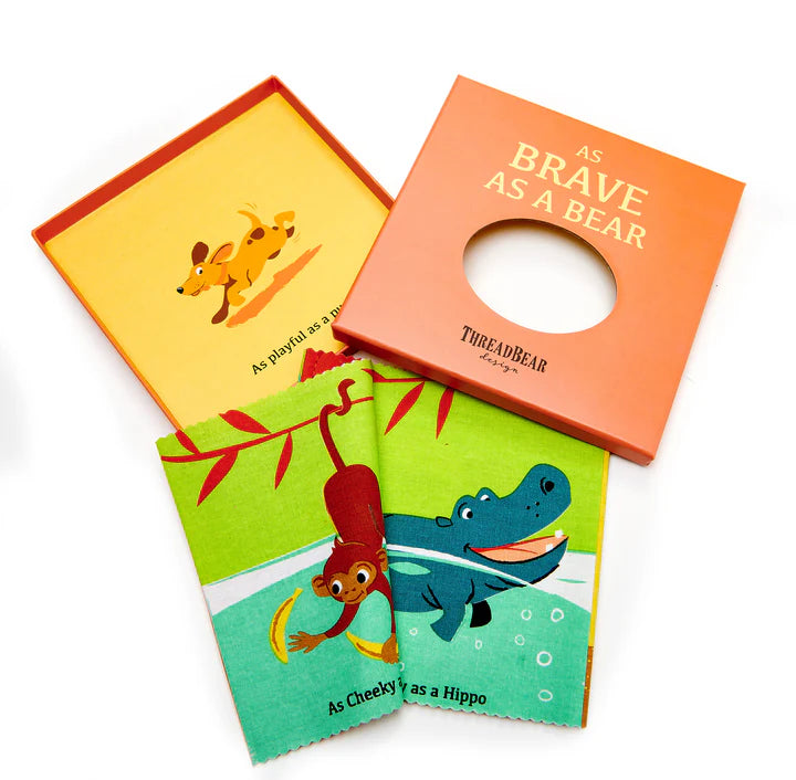As Brave As a Bear Rag Book