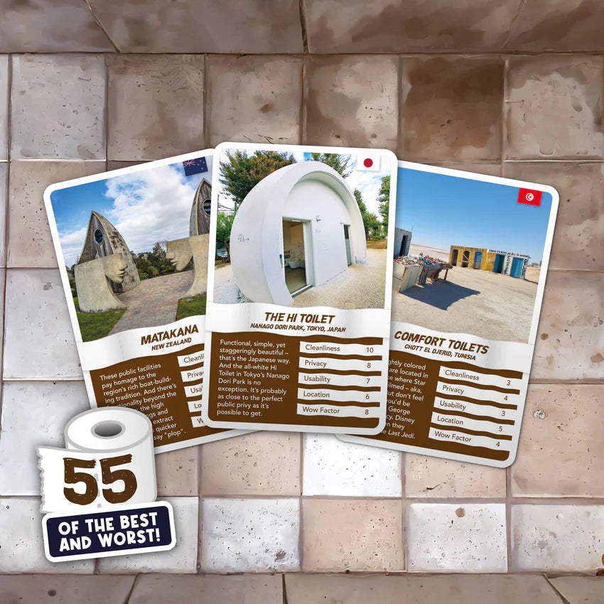 Top Toilets - Card Game