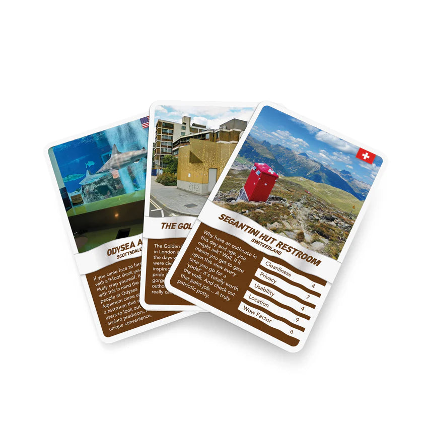Top Toilets - Card Game