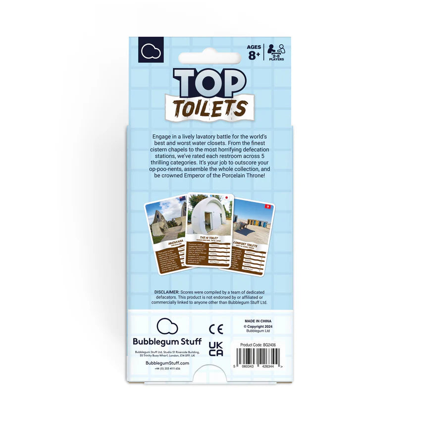 Top Toilets - Card Game
