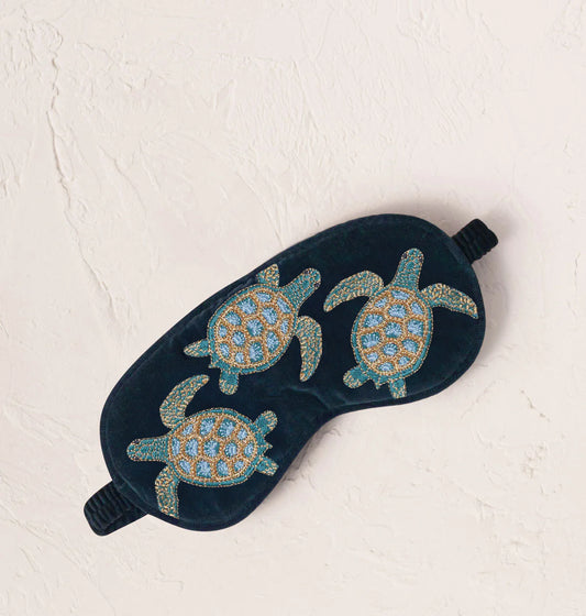 Elizabeth Scarlett Turtle Conservation Eye Mask