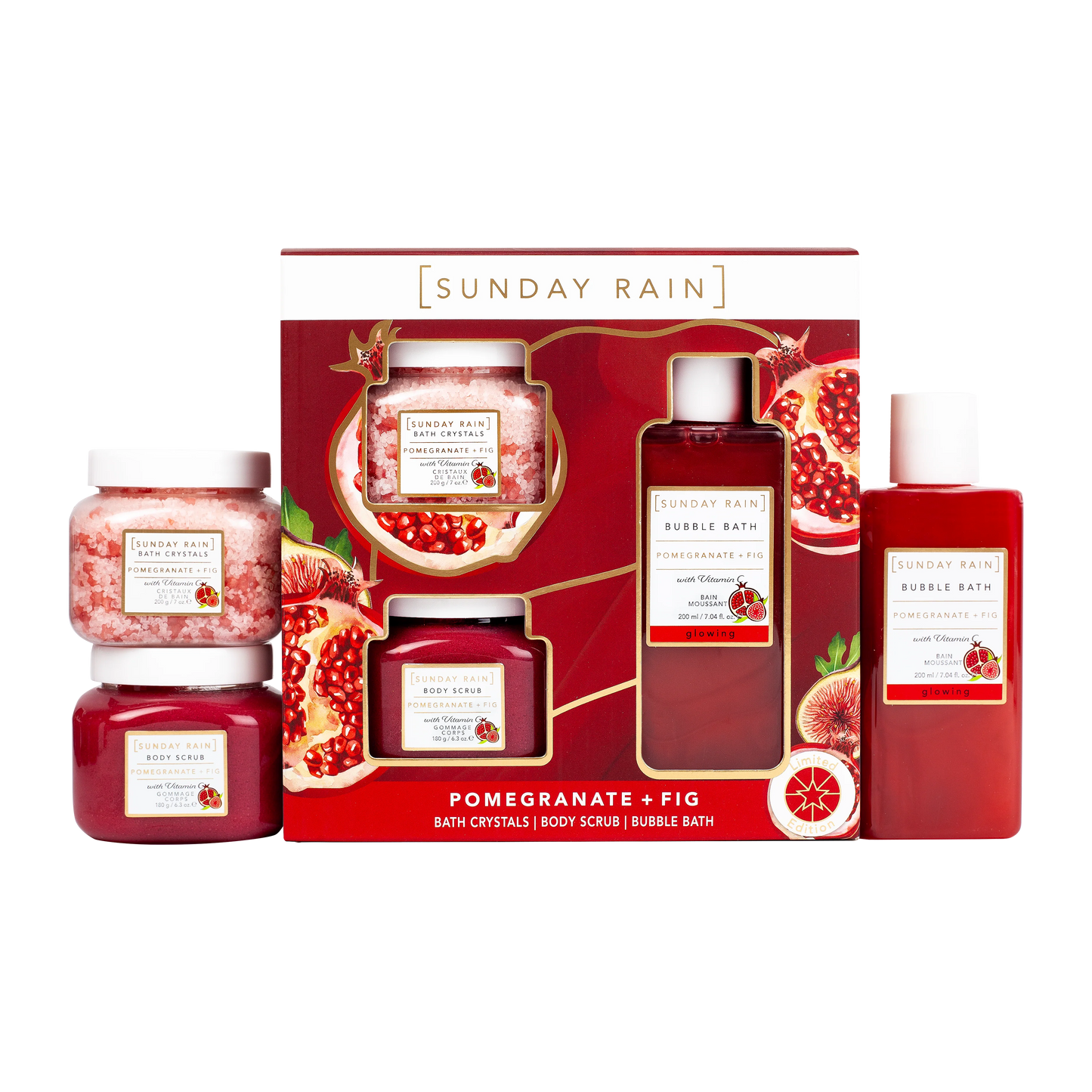 Sunday Rain - Pomegranate & Fig Relax Trio