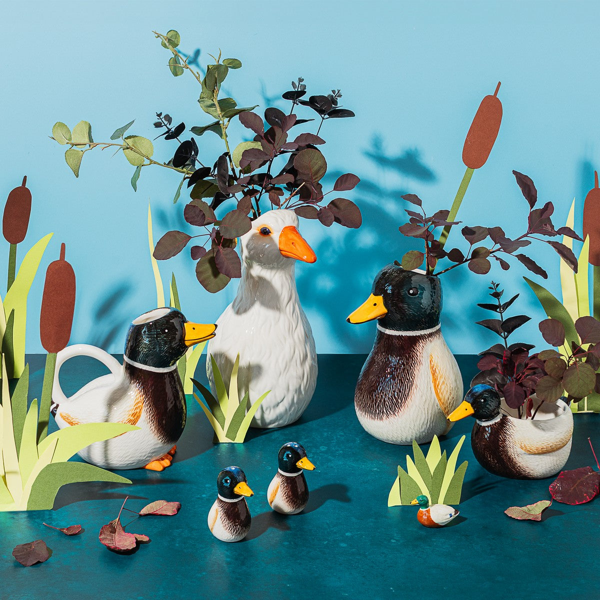 Mallard Duck Watering Can