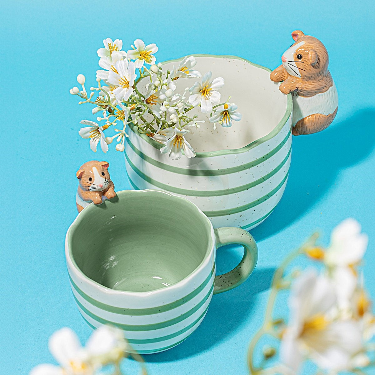 Peeking Guinea Pig Mug