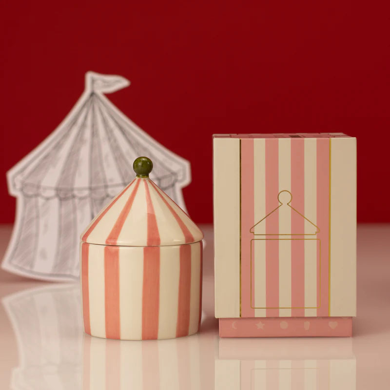 Zesty Lemons Trade Carnival: Illusionist Pink Candle - Fig & Neroli