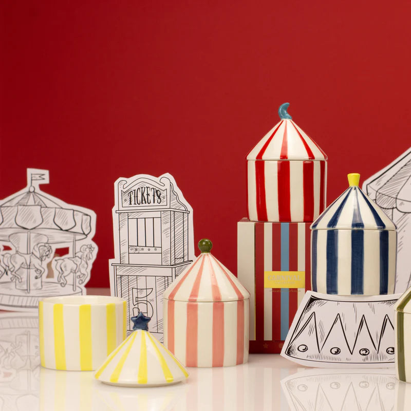 Zesty Lemons Trade Carnival: Illusionist Pink Candle - Fig & Neroli