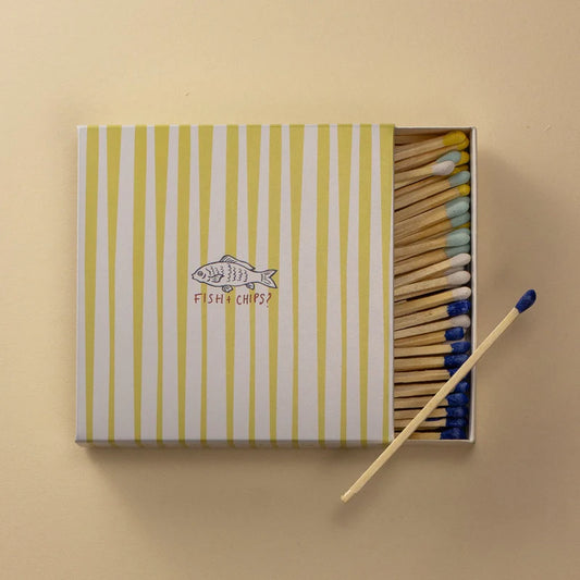 Zesty Lemons - St Ives Fish And Chips Matches