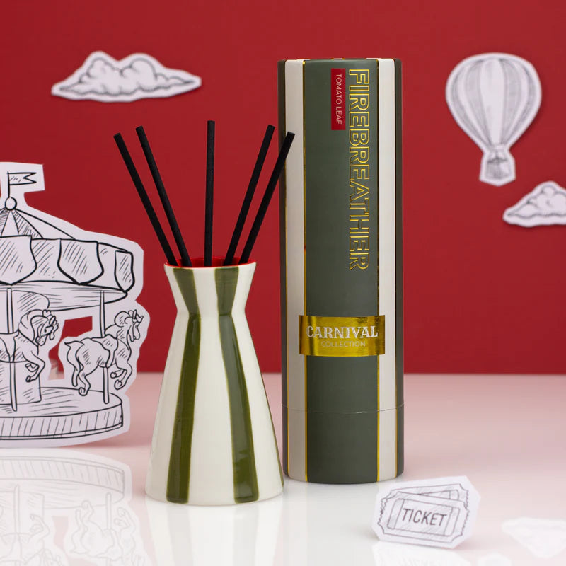 Zesty Lemons Trade Carnival: Firebreather Olive Diffuser Tomato Leaf