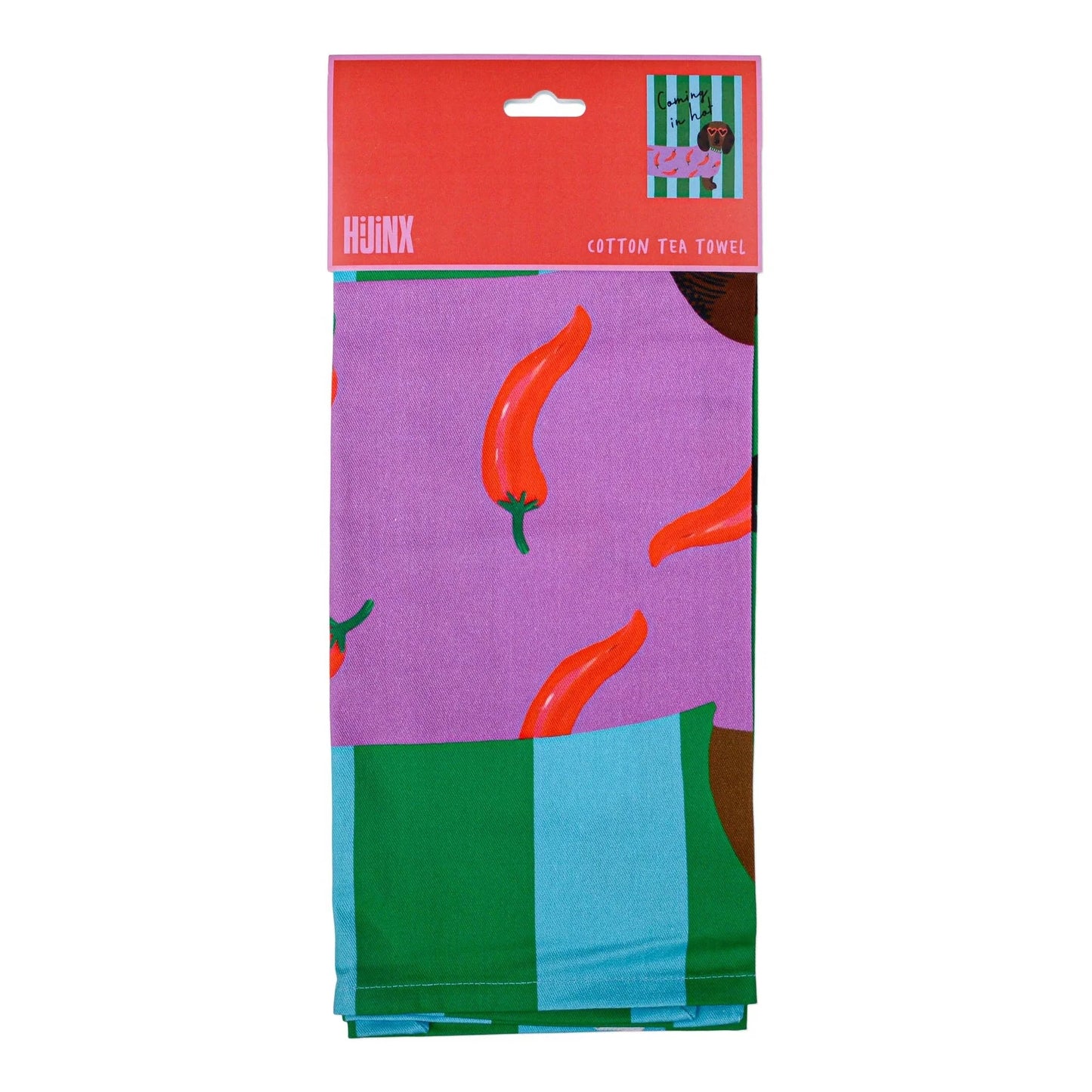 Hijinx - Coming in Hot Tea Towel