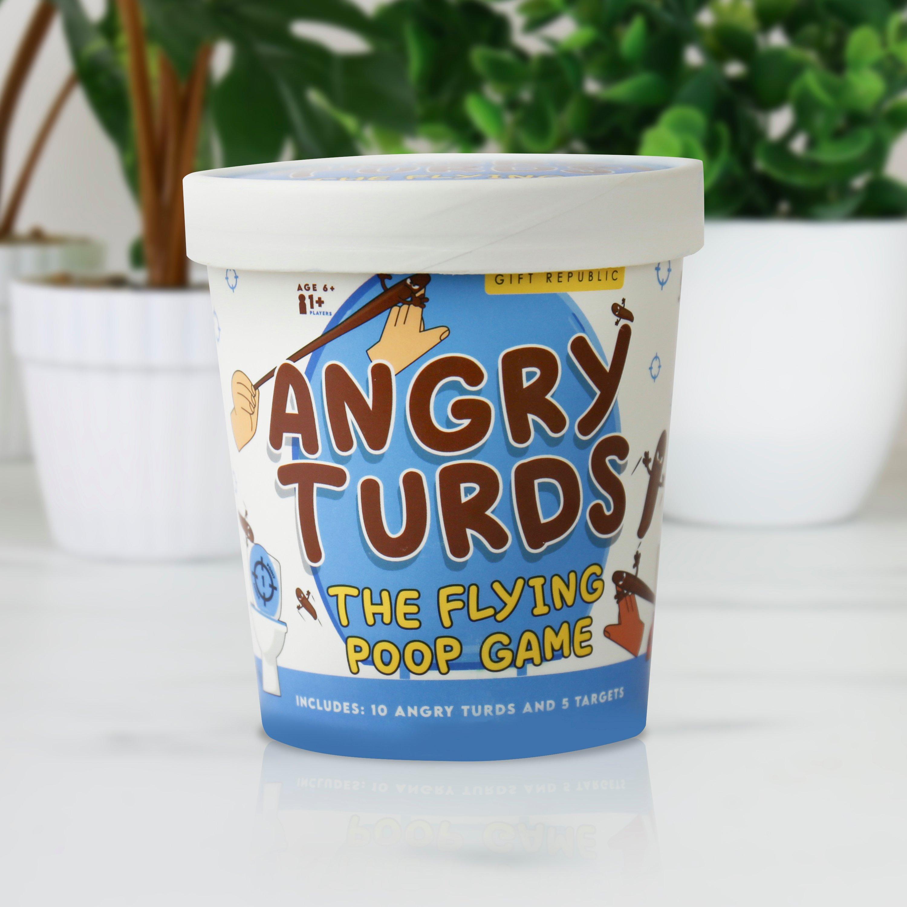 Gift Republic Angry Turds – The Flying Poop Game – Lark London