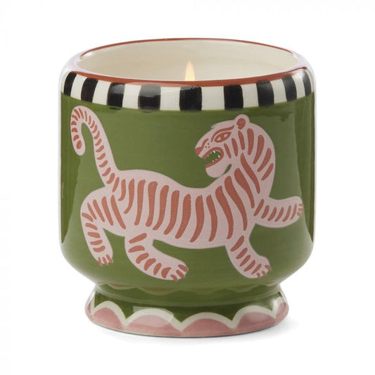 Paddywax Tiger Soy Wax Candle - Black Cedar & fig