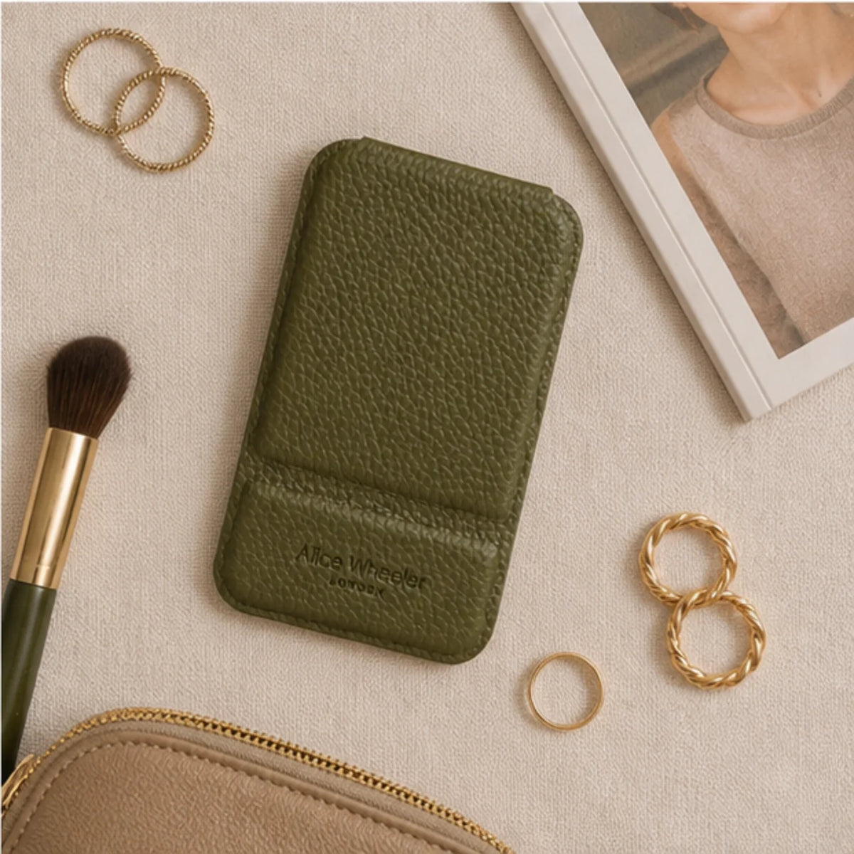 Alice Wheeler Mini Folding Mirror
