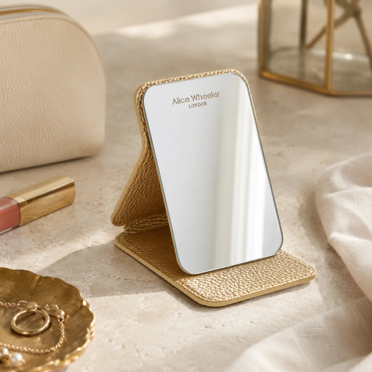 Alice Wheeler Mini Folding Mirror