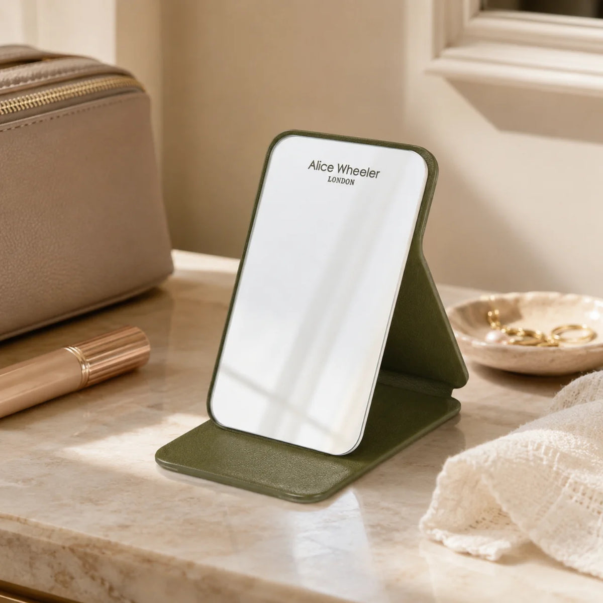 Alice Wheeler Mini Folding Mirror