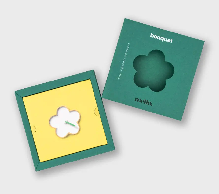 Luckies - Bouquet Mello Flower Shaped Incense Holder