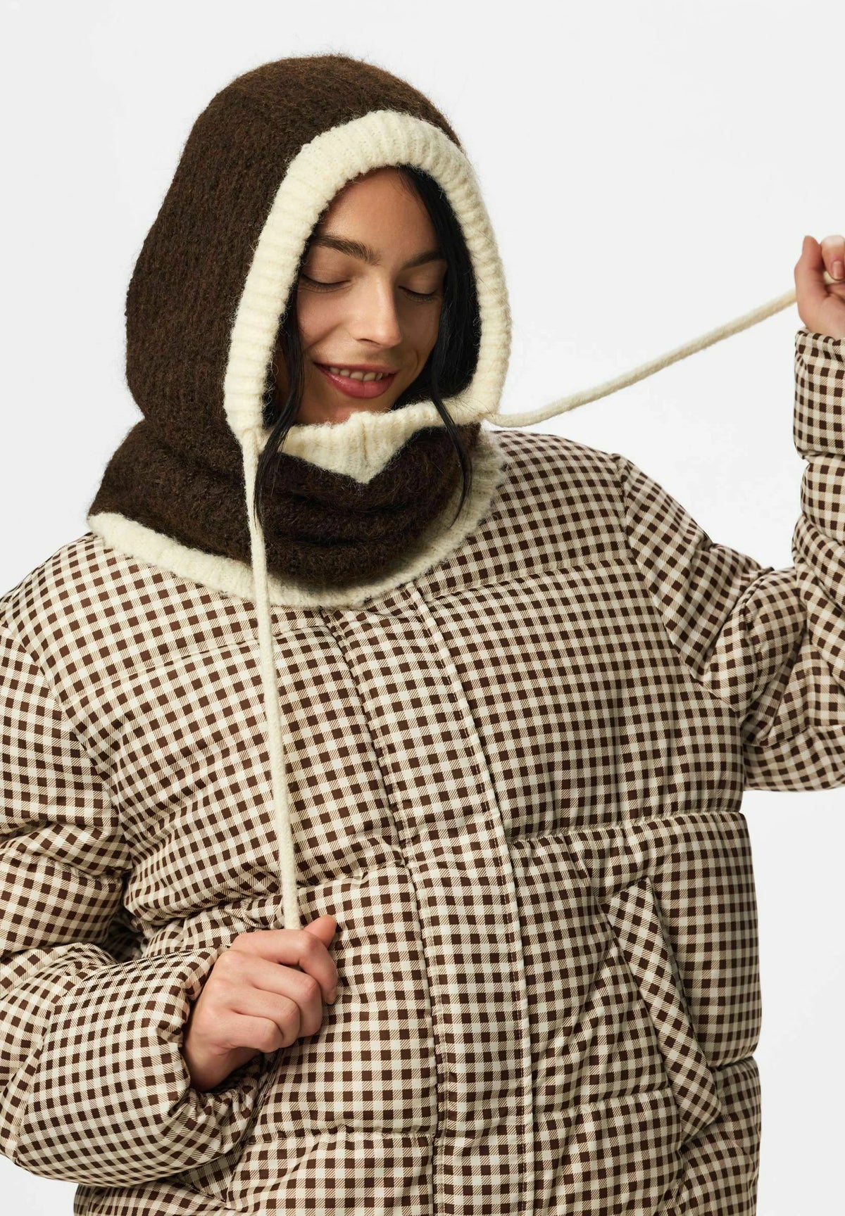 PIECES -  PCNAMBI BALACLAVA NOOS BC hot fudge