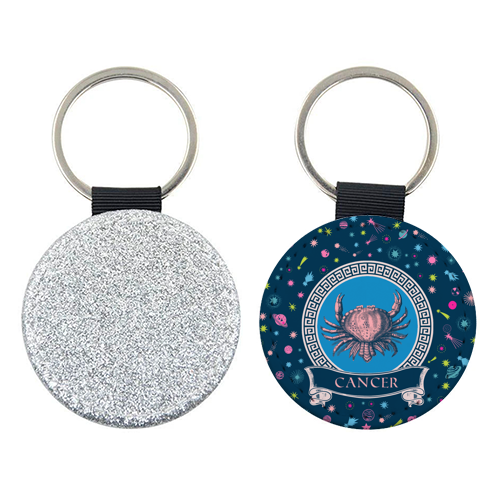 Silver Cancer Keyring – Lark London
