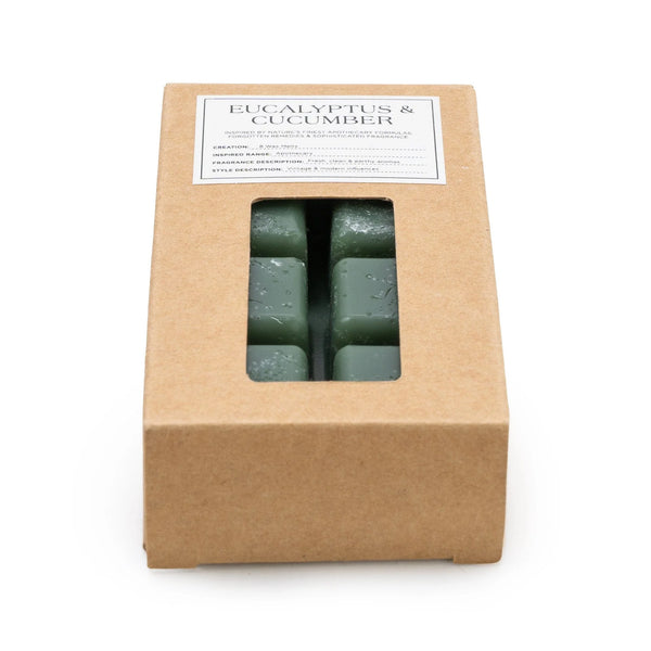 Eucalyptus & Cucumber  Wax Melts - Pack of 8