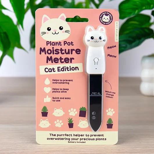 Plant Pot Moisture Meter – Cat Edition