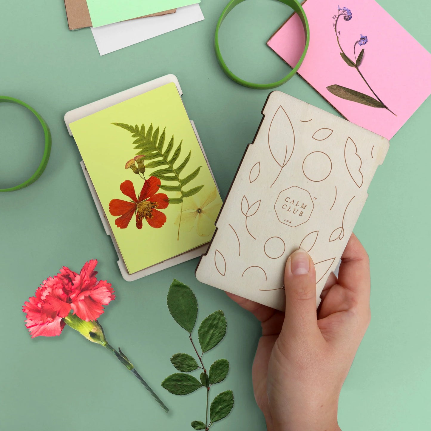 Calm Club Flower Power Press