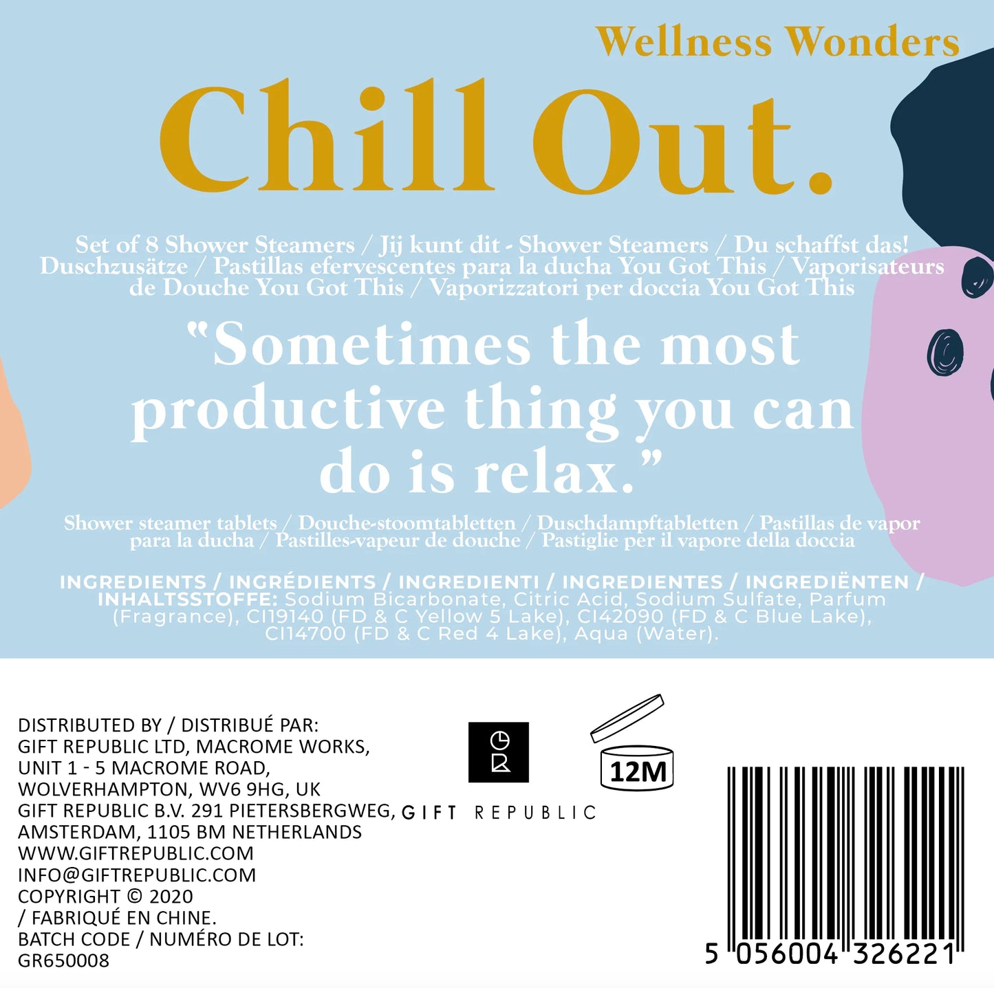 Chill Out Shower Steamers