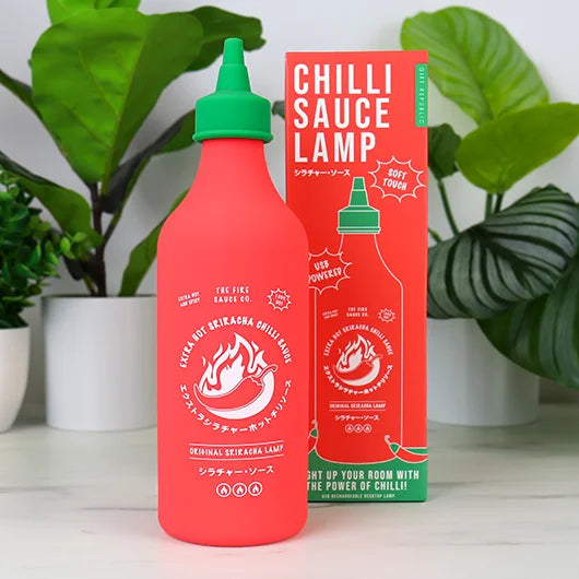 Chilli Sauce Bottle Squeezy Lamp Turn Up the Heat