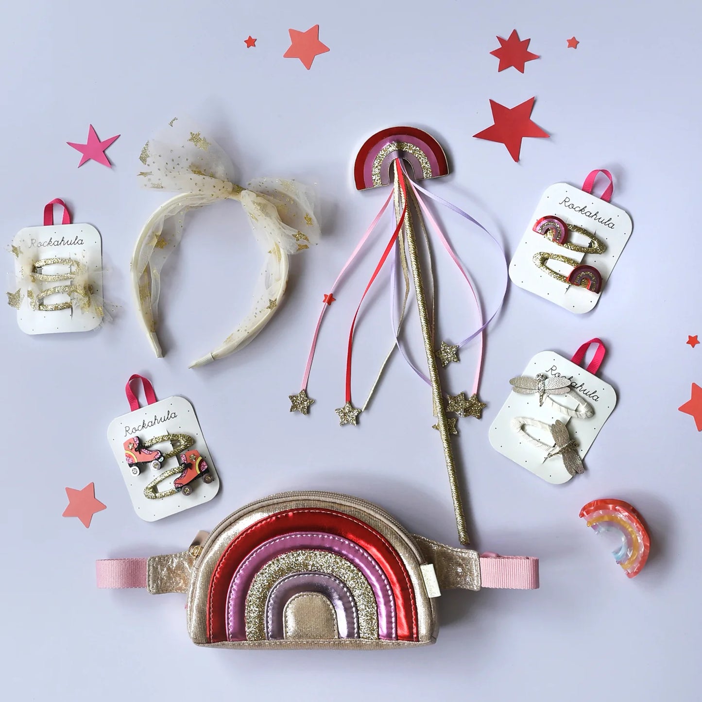 Rockahula Disco Rainbow Clips