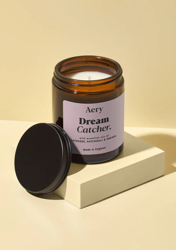 Aery Dream Catcher Scented Jar Candle - Lavender Patchouli & Orange