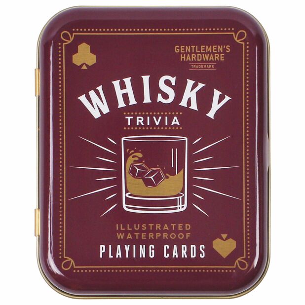 Gentlemen's Hardware Whisky Trivia Cards