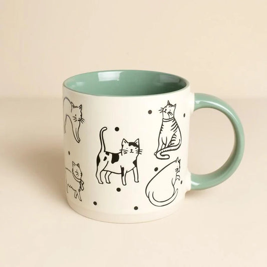Cats Cats Cats Mug - Lisa Angel