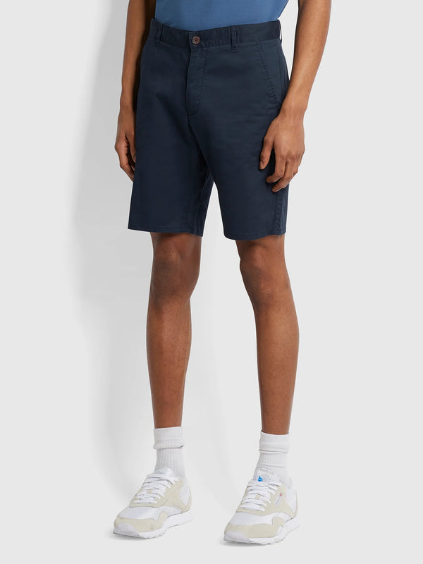 Hawk Organic Cotton Chino Shorts - True Navy
