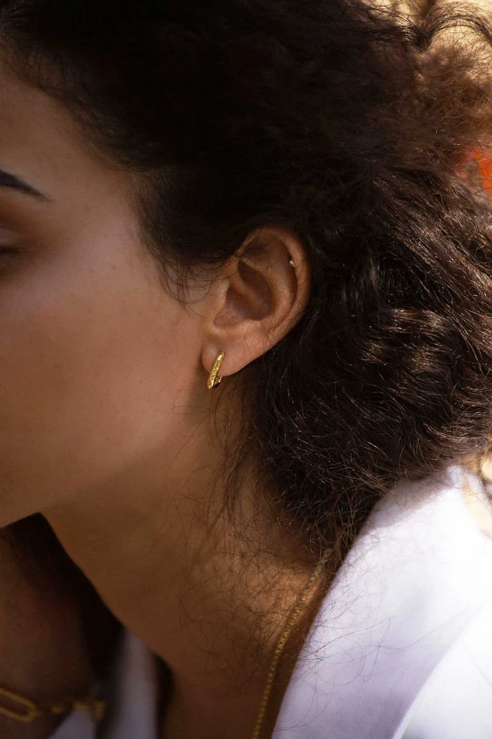 Formation Co - Bora Textured Oval Hoops