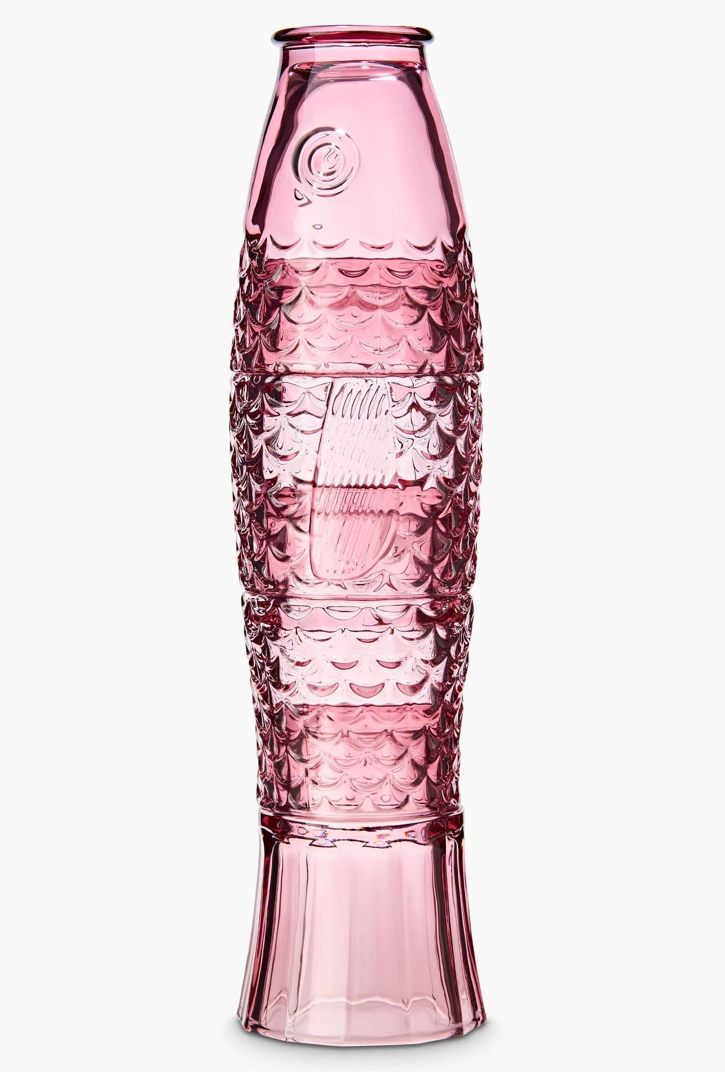Fish Stacking Glass - Pink (Set of 4)