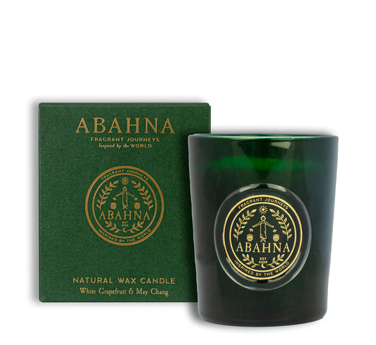 Abahna White Grapefruit & May Chang Small Candle