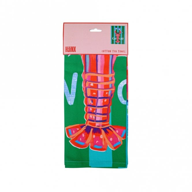 Hijinx - Cin Cin Lobster tea towel